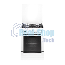 Плита газовая Gefest ПГ 6100-04 белый, конфорок 4 шт, духовка 52 л, 60 см x 85 см x 60 см