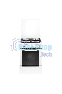 Плита газовая Gefest ПГ 6100-04 белый, конфорок 4 шт, духовка 52 л, 60 см x 85 см x 60 см