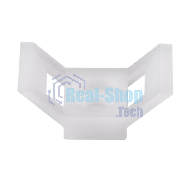 Площадка для крепления стяжки Rexant (ПС-2) 29x15 мм, белая, упаковка 100 шт.