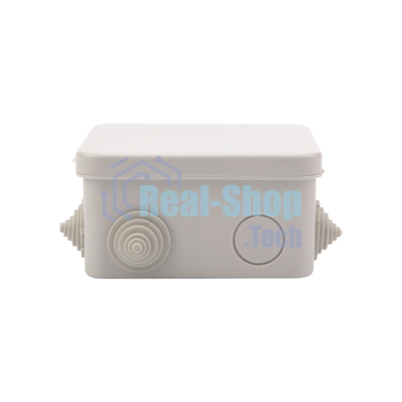 Коробка распределительная Rexant наружного монтажа с откидной крышкой 100х100х50 мм, IP54