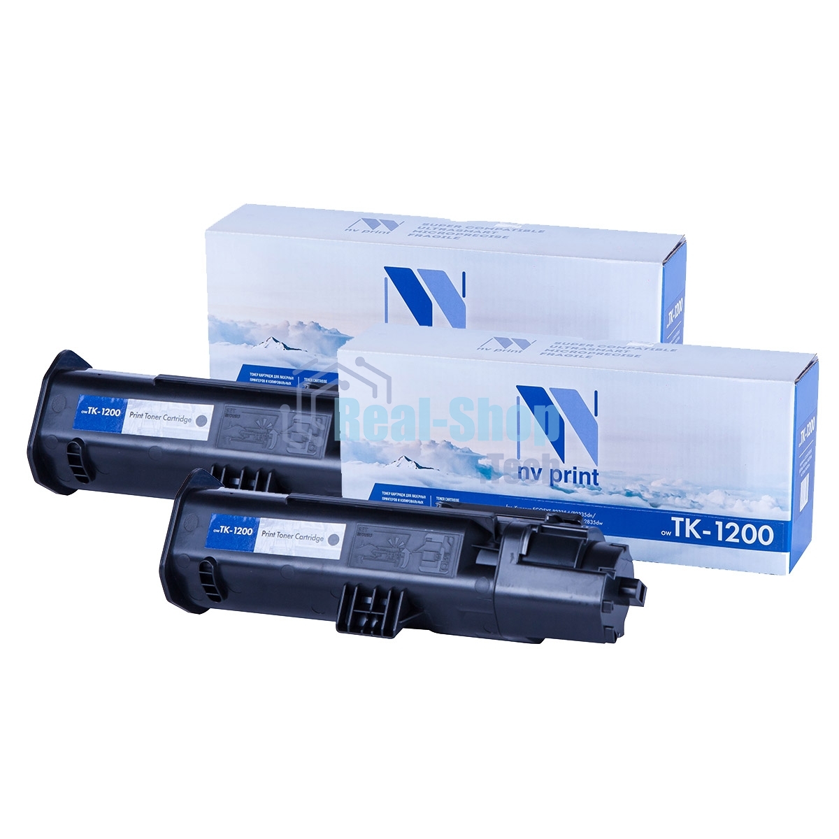 Картридж NVP совместимый NV-TK-1200-SET2 для Kyocera Ecosys M2235dn/ M2735dn/ M2835dw/ P2335d/ P2335dn/ P2335dw (3000k) (2 шт)