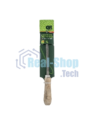 Напильник Сибртех, 150 мм, трехгранный, деревянная ручка