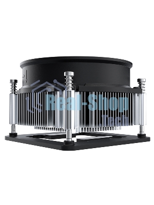 Кулер ID-COOLING DK-19 PWM серебристый/черный 92мм алюминий 2200rpm 26db 4-pin 95W 55мм
