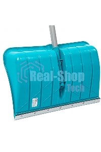 Лопата для уборки снега пластиковая LUXE, 540х375х1520 мм, стальной черенок Palisad