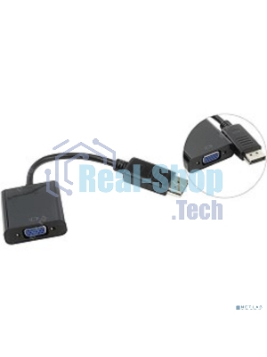 Кабель-переходник DP --> VGA-F 0,2m, Telecom (TA522)