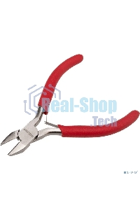 Кусачки для точных работ Rexant 115 мм никелированные, авторазжим, обливные рукоятки