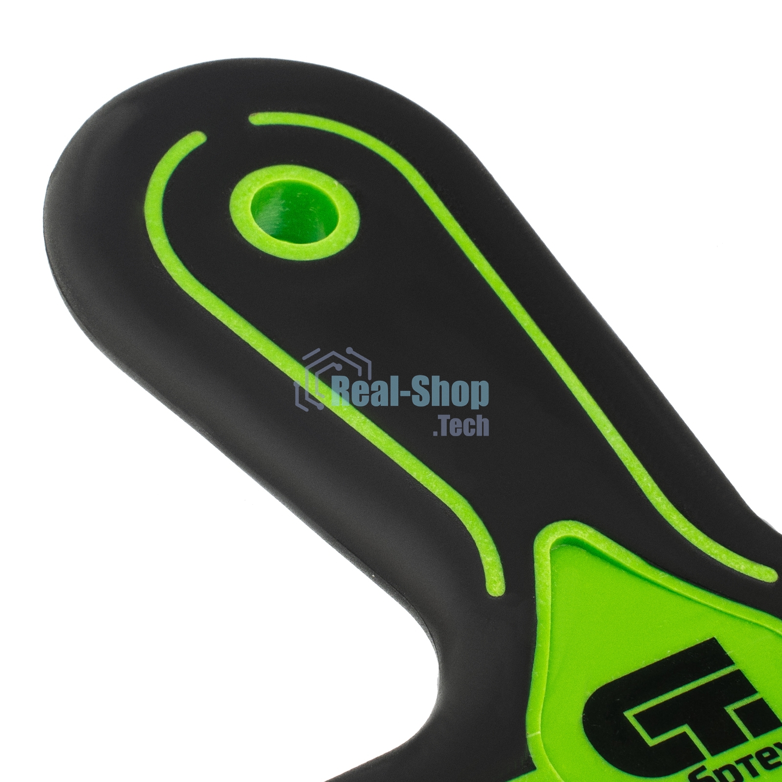 Шпатель фасадный Сибртех 420S45, 450 мм, 2-компонентная ручка, нержавеющая сталь