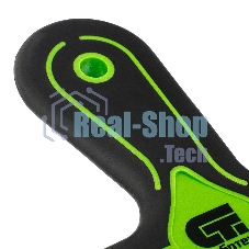 Шпатель фасадный Сибртех 420S45, 450 мм, двухкомпонентная рукоятка, нержавеющая сталь