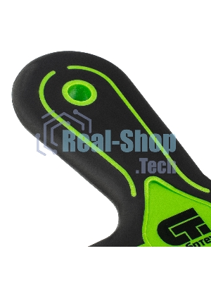 Шпатель фасадный Сибртех 420S45, 450 мм, двухкомпонентная рукоятка, нержавеющая сталь