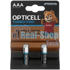 Батарея Opticell Turbo MAX LR03 AAA (2шт) блистер