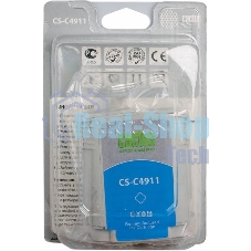 Картридж струйный Cactus CS-C4911 №82 голубой (72 мл) для HP Design Jet 500/800C