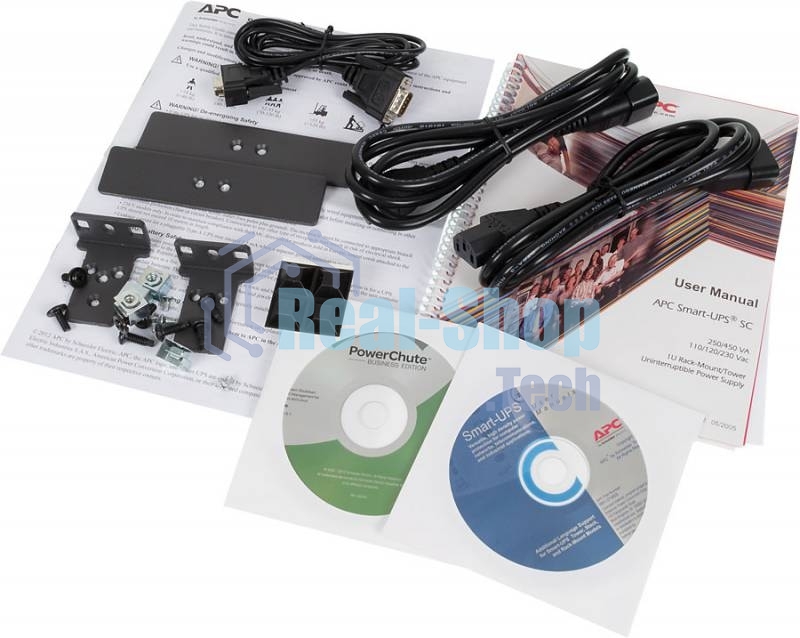 Источник бесперебойного питания APC Smart-UPS SC SC450RMI1U / 450ВА / 280Вт / 4xIEC-320-C14