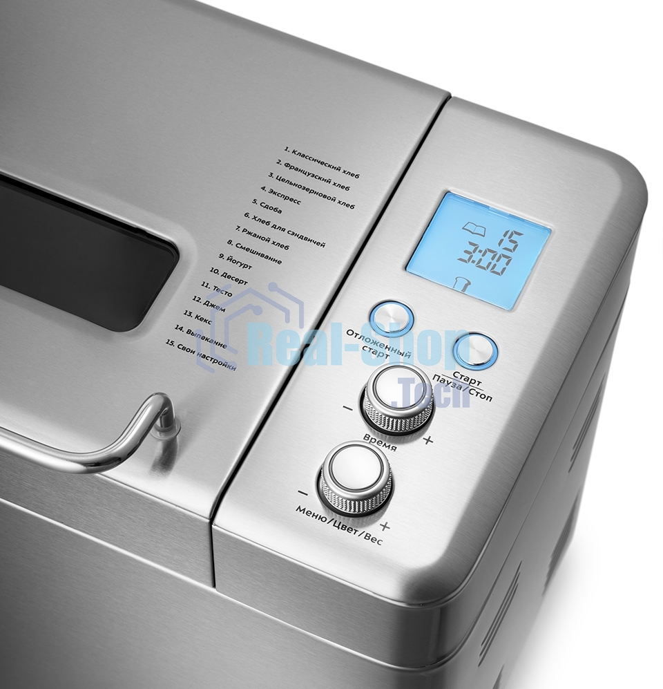 Хлебопечка KitFort КТ-304, нержавеющая сталь