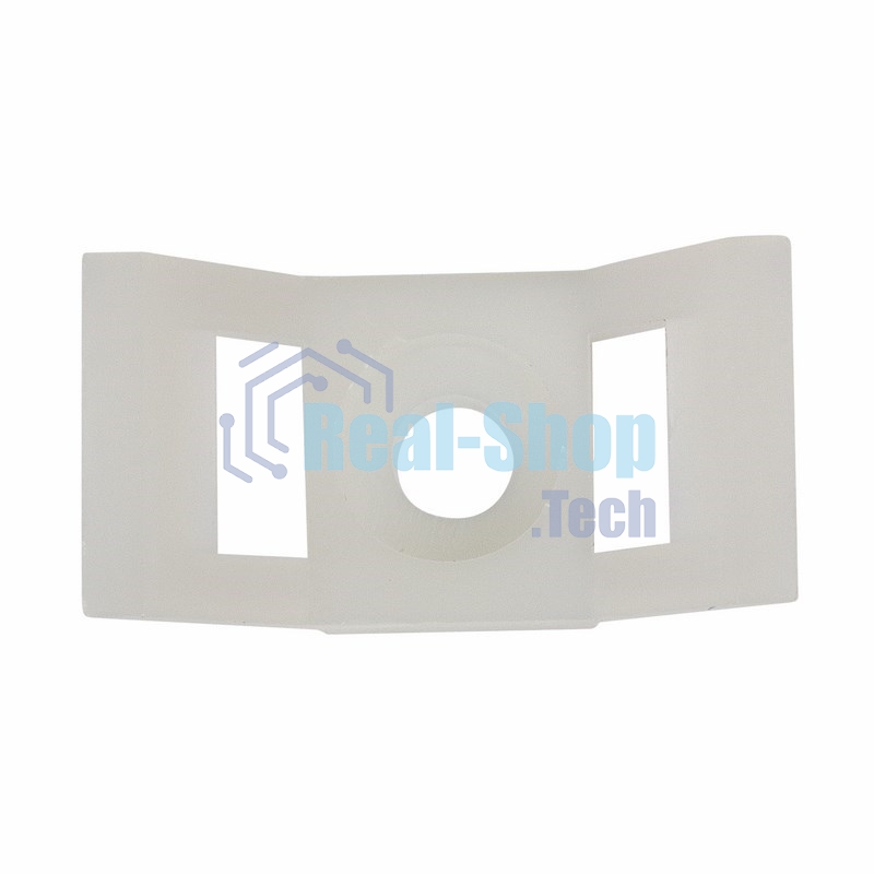 Площадка для крепления стяжки Rexant (ПС-2) 29x15 мм, белая, упаковка 100 шт.