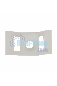 Площадка для крепления стяжки Rexant (ПС-2) 29x15 мм, белая, упаковка 100 шт.