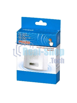 Звонок дверной проводной Рондо соловей 220В 80-90дБА бел. Тритон РН-05