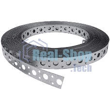 Лента монтажная перфорированная 20х1.0 (уп.25м) ИЭК CLP1M-LP-20-2