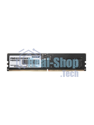 Оперативная память Patriot Signature, DDR5, 32GB (1x32 GB), 5600 MHz, CL46, DIMM