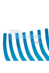 Грабли веерные пластиковые, 485 мм, 23 плоских зуба, усиленные, LUXE Palisad