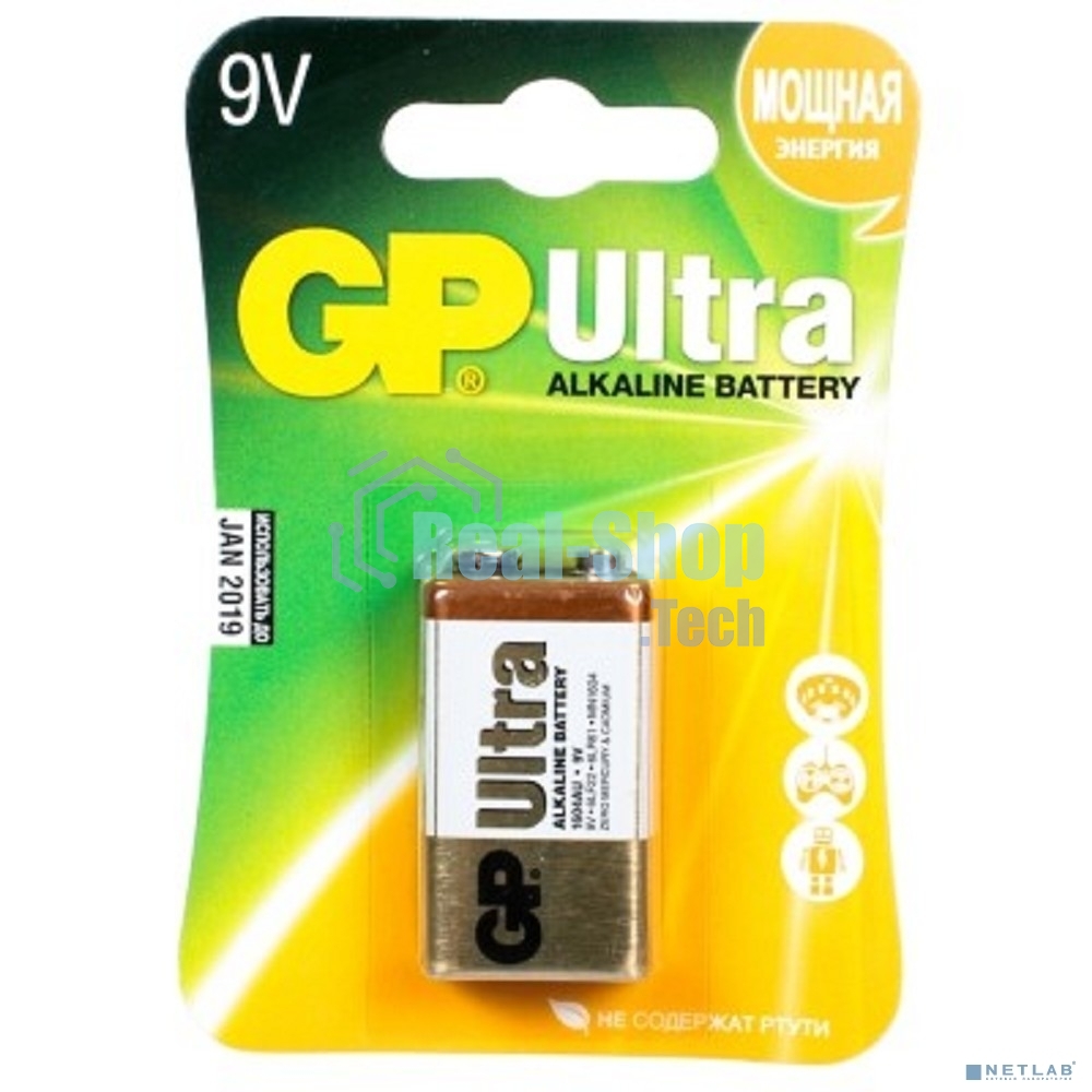 Батарейка GP 1604AU-5CR1 10/200 Ultra (1 шт. в уп-ке)