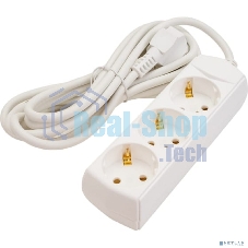 Удлинитель 3х3 м с заземл. 10А 250В У03 GENERICA 2P+PE 3х1 кв.мм IEK WYP10-10-03-03-Z-G