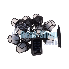 Гирлянда садовая Rexant Дэнлонг, 3000К, встроенный аккумулятор, солнечная панель, коллекция Пекин