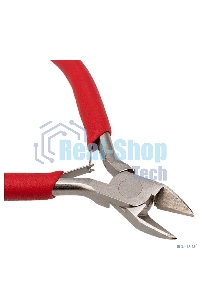 Кусачки для точных работ Rexant 115 мм никелированные, авторазжим, обливные рукоятки