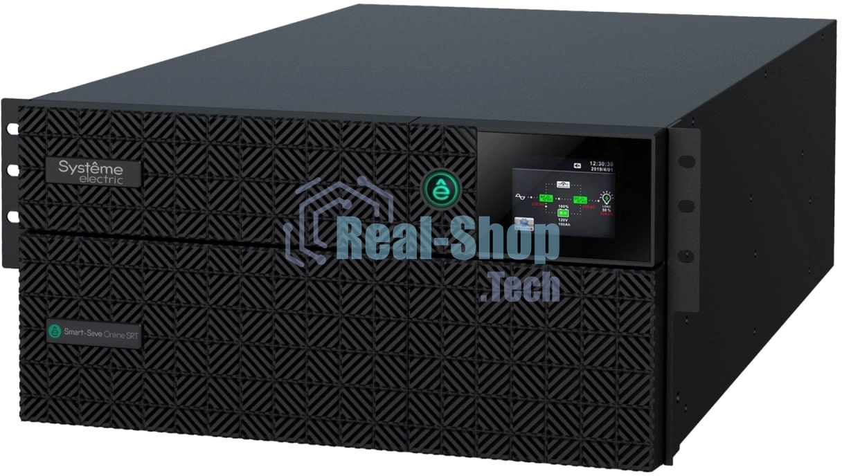 Источник бесперебойного питания Systeme Electriс SRT SRTSE6KRTX LIEC-NC 6000Вт 6000ВА черный