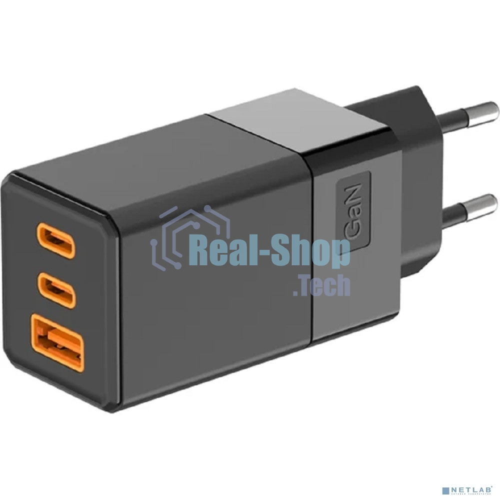 Сетевое зарядное устройство USB-A и 2 USB-C, 65Вт Rexant