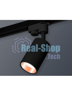 Светильник Ambrella light XT6323024 SBK/PPG черный песок/золото розовое полированное MR16 GU5.3 (A2521, C6323, N6114)
