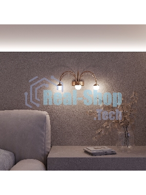 90031/3 / настенный светильник / золото