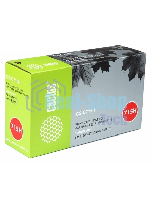 Картридж лазерный Cactus CS-C715H черный (7000 стр.) для Canon LBP 3310 i-Sensys/3370 i-Sensys