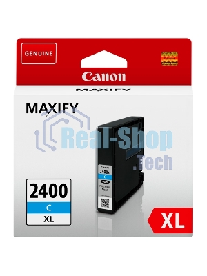 Картридж струйный Canon PGI-2400XL голубой, 1500 стр., для MAXIFY iB4040/МВ5040/МВ5340