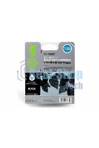 Картридж струйный Cactus CS-C8767 черный для №130 HP DeskJet5743/6543/6843, PhotoSmart2613/2713 (29мл)