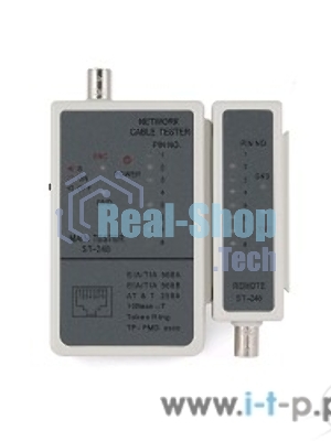 Тестер LAN Gembird NCT-1, для RJ-45, RG-58