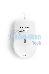 Мышь проводная Crown CMM-502 белый, 1000 dpi, USB, кнопки - 3