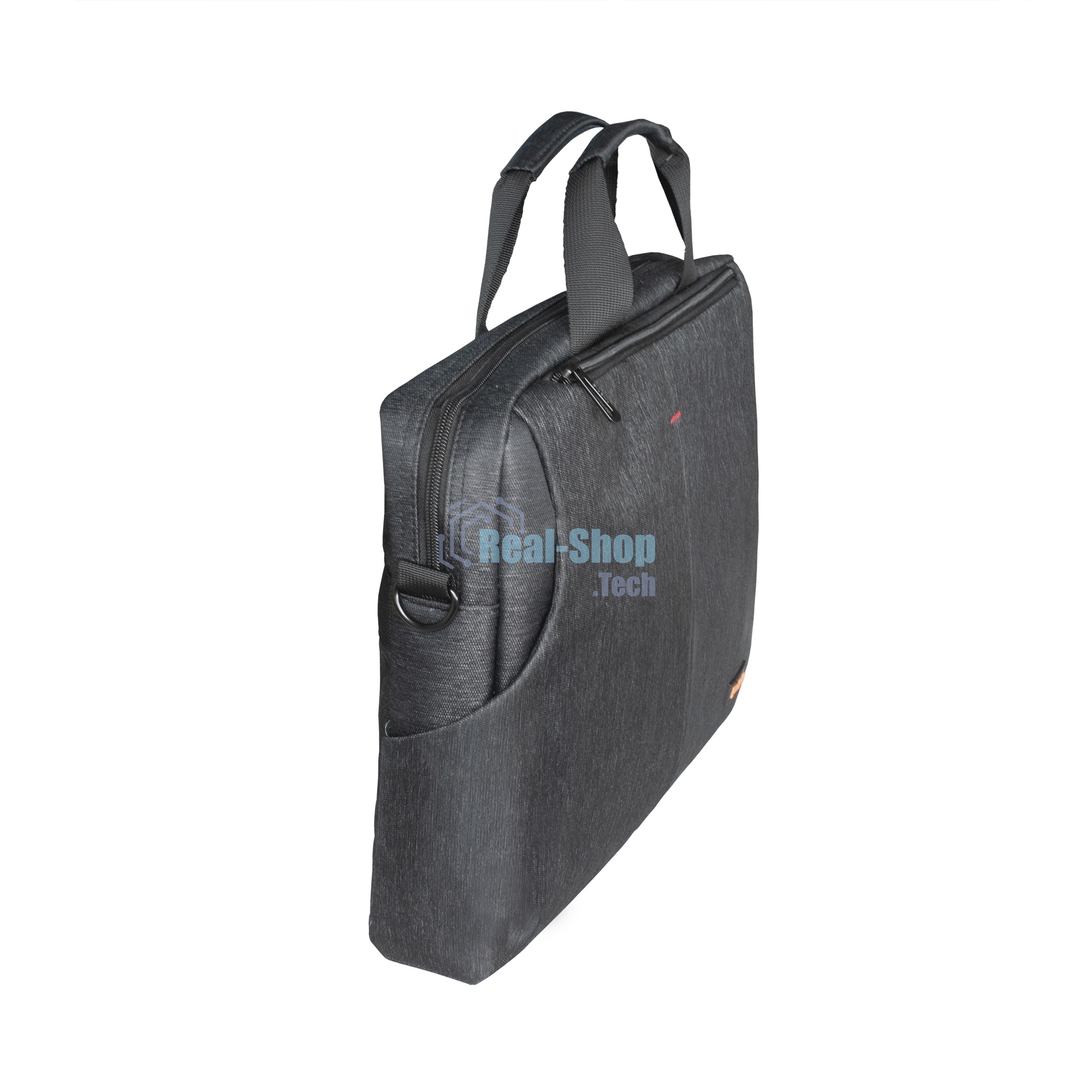 Сумка для ноутбука ExeGate BusinessPro EСС-012 Black, water resistant, черная, водоотталкивающий полиэстер, 15.6