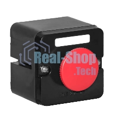 Пост кнопочный ПКЕ-212/1 красн. гриб. Электродеталь ПКЕ-212/1.1К.Гр