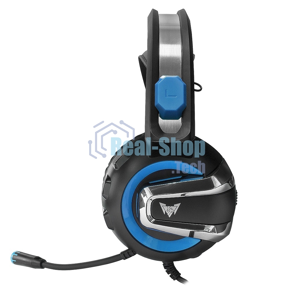 Гарнитура проводная игровая CROWN CMGH-3101 Black&blue