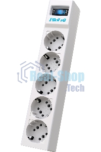 Сетевой фильтр ZIS PILOT Surge protector Pilot SG5 5 outlets (GP), 10A/2.2kVt, automatic circuit-breaker, 3 m
