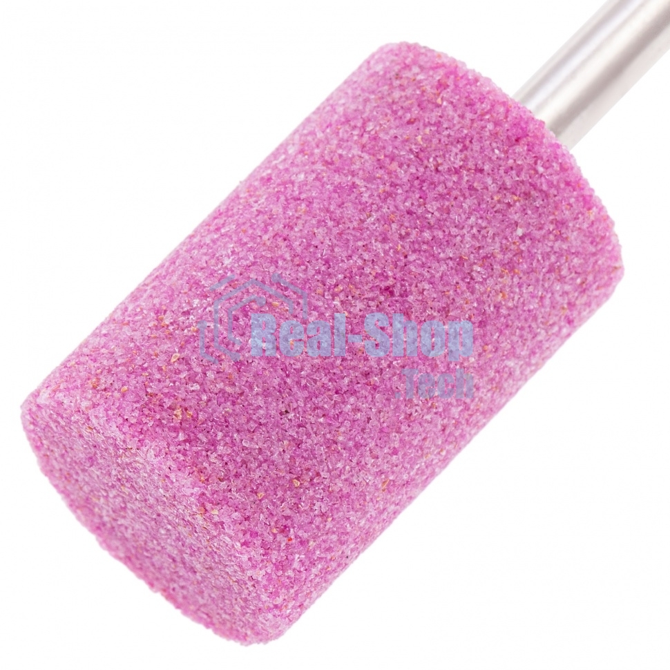 Шарошка абразивная Matrix, цилиндр удлин., 25 x 38 мм, хвостовик 6 мм, F46, 3шт.