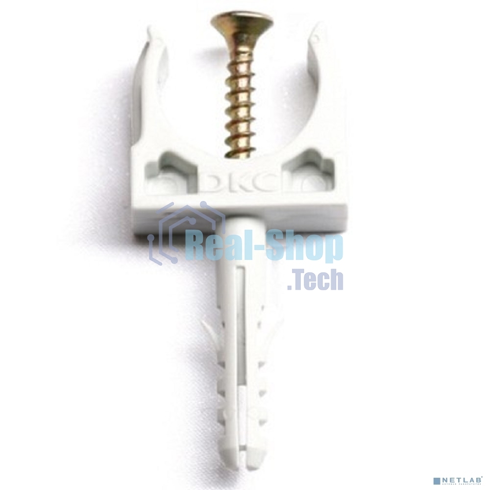 Держатель с защелкой и дюбелем. д.20мм 51320 DKC