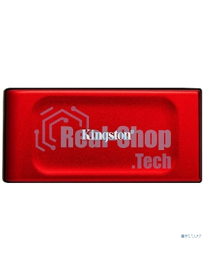 Внешний SSD Kingston XS1000, 1TB, USB 3.2 Gen 2 Type-C, R/W 1050/1000, красный