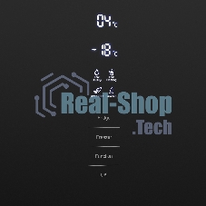 Холодильник Maunfeld MFF185NFB Inverter черный двухкамерный инвертор 240/100л морозилка снизу, No Frost