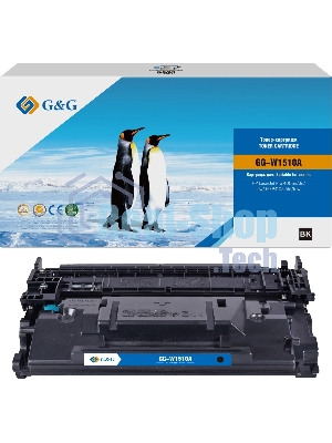 Картридж лазерный G&G GG-W1510A черный (3050 стр.) для HP LJ Pro 4003n/dn/dw/MFP4103 fdn/fdw