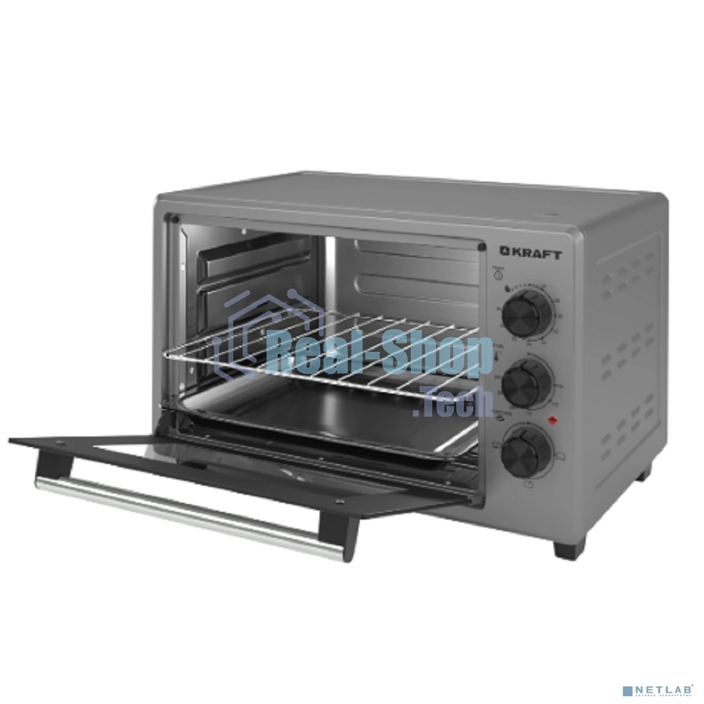 Мини-печь Kraft KF-MO 270 FGR серый