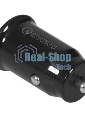 Автомобильное зарядное устройство Cablexpert MP3A-UC-CAR23, 20Вт, быстрая зарядка QC3.0/PD, 2 порта: USB и Type-C