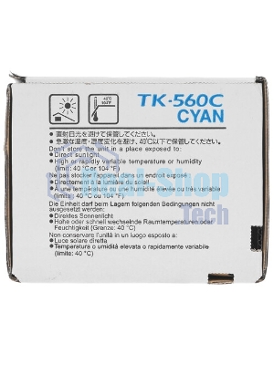 Картридж лазерный Kyocera-Mita TK-560C голубой для FS-C5300DN/C5350DN (10000 стр.)