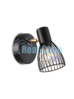 Светильник Ambrella light TR8659 BK/GD черный/золото E14 max 60W 160*100*145