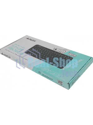 Клавиатура беспроводная A4Tech Fstyler FBK36C AS, USB, Bluetooth/Радиоканал, черный